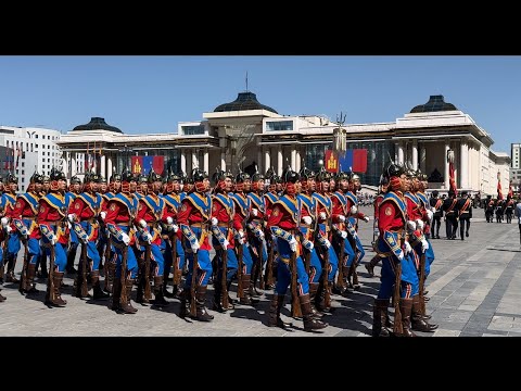 Видео: ЦЭРГИЙН ПАРАД, НААДАМ 2024 (MONGOLIAN ARMY PARADE, MONGOL NAADAM 2024)