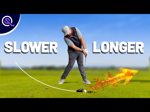 Видео: Замахивайтесь МЕДЛЕННЕЕ, но делайте удары в гольфе ДАЛЬШЕ (позвольте мне объяснить...)