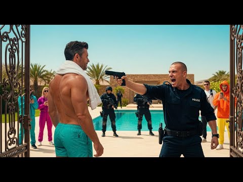 Видео: Полиция придиралась к мужчине у бассейна — но один звонок всё изменил