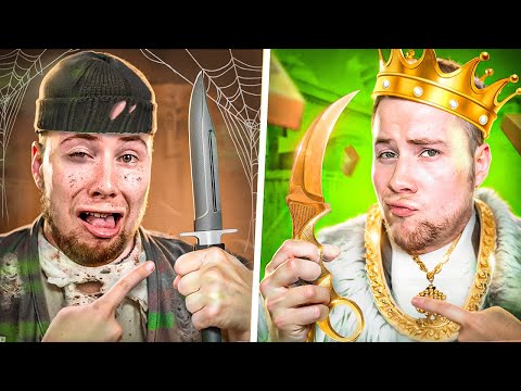 Видео: ПОДНЯЛСЯ С НУЛЯ ДО НОЖА ЗА 1 ДЕНЬ В STANDOFF 2 #7