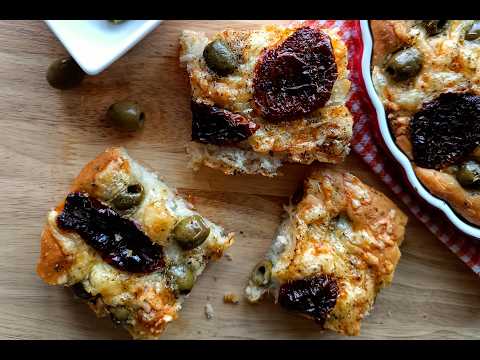Видео: Фокача със сушени домати и маслини 🫒