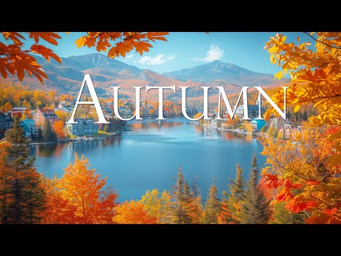 Видео: Расслабляющее осеннее октябрьское утро 🍂 Нежная фортепианная музыка в окружении природы для снятия с