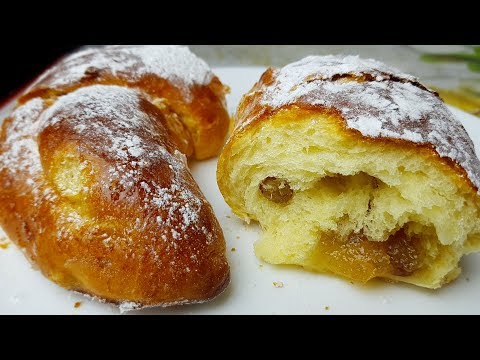 Видео: Сдобные рогалики, цыганка готовит. Gipsy cuisine.