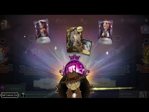 Видео: Identity V Открытие 30 Новых Сфер 18 Сезона!