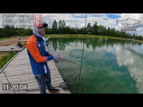 Видео: Обменялись сходами с соперником. поклевка на смене приманки Nories Masukurouto Sofia.