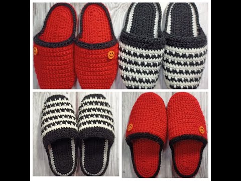 Видео: Детские тапочки на войлочной подошве крючком. Легко и просто свяжем нашим деткам!!!