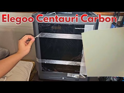 Видео: Elegoo Centauri Carbon стоит ли он 300 долларов? | Засорился во время печати! | Распаковка и обзор