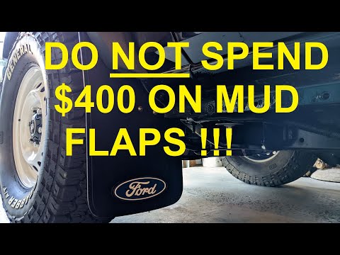 Видео: Ford Bronco 2021-2022 годов — брызговики за 30 долларов, установлены с помощью самодельного кронш...