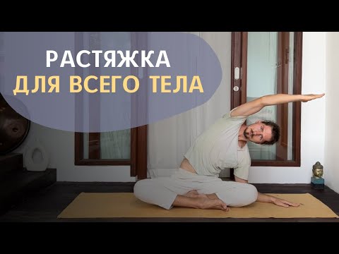 Видео: Растяжка на всё тело | Ежедневный комплекс для гибкости, подвижности и релаксации  | 15 мин