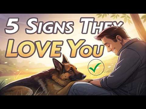 Видео: 5 признаков того, что ваша немецкая овчарка привязалась к вам 🐕 Не игнорируйте их!