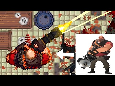 Видео: Team Fortress 2 в Хотлайн Майами, что???