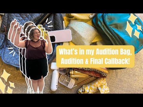 Видео: ФИНАЛЬНЫЙ ПЕРЕЗВОНОК. Что в моей сумке для прослушивания и видеоблог о прослушивании в Нью-Йорке!