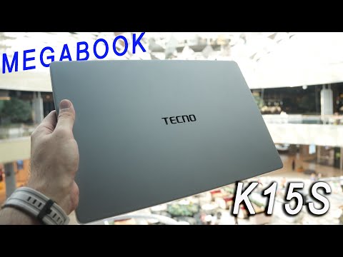Видео: TECNO MEGABOOK K15S | Ноутбук разумной достаточности