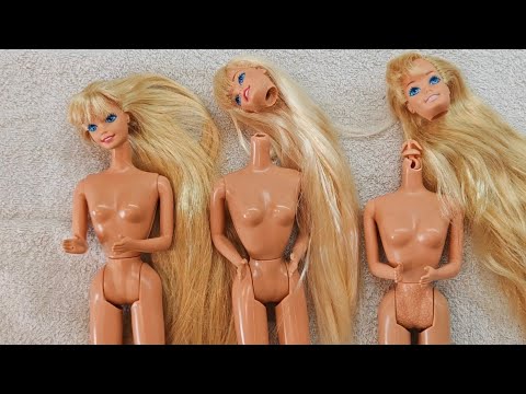 Видео: Ремонт Hollywood Hair Barbie 1992