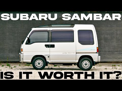 Видео: Обзор Subaru Sambar Van: этот JDM Kei Car просто ДИКИЙ