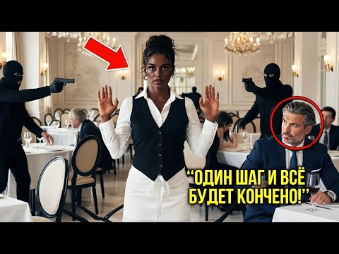 Видео: Миллиардер Увидел, Как Темнокожая Официантка Не Дрогнула Перед Грабителями — И Потерял Дар Речи