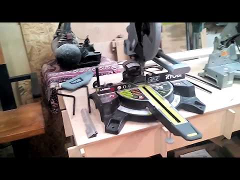 Видео: Торцовка RYOBI EMS254L