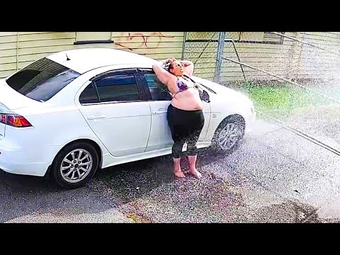 Видео: Она Не Знала, Что Ее Снимают! Случаи На Дороге Снятые На Камеру