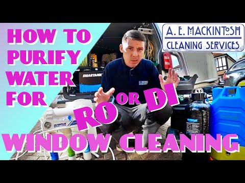 Видео: Как сделать чистую воду для мытья окон. Фильтрация методом прямой или обратной очистки для получе...
