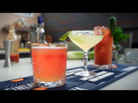 Видео: Коктейли за добро настроение - представени от про барман | Ракия Сауър, Маргарита, Блъди Мери