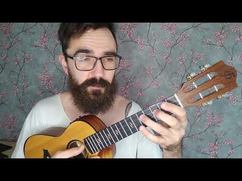 Видео: Пошаговый туториал для изучения двух простых мелодий на укулеле