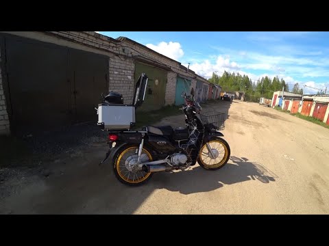 Видео: HONDA SUPER CUB AA04 супер курьер ч.2