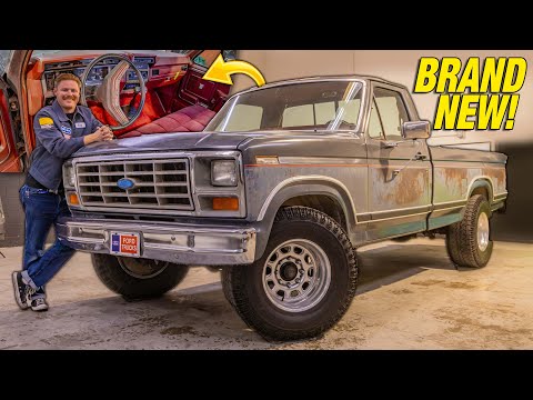 Видео: ЗАБЫТЫЙ Ford F250 1986 года с СОВЕРШЕННО НОВЫМ ИНТЕРЬЕРОМ!