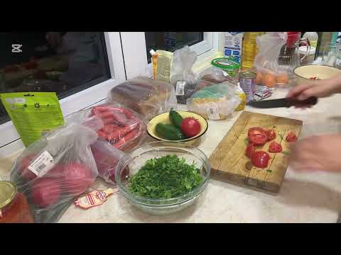 Видео: БУГУН МЕНЮДА ХАШ ВА СИРОПЛИ САЛАТ 😊😋👍🏻❄️