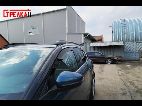 Видео: Дефлекторы (ветровики) окон 2D - CITROEN C5 Aircross (I) с 2017г.в. - strelka11.ru