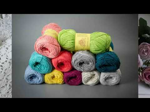 Видео: Пряжа Коттонель от Вивчары / Мое мнение о пряже о пряже Vivchari i Cottonel 800