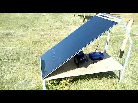 Видео: Электропастух от солнечной панели