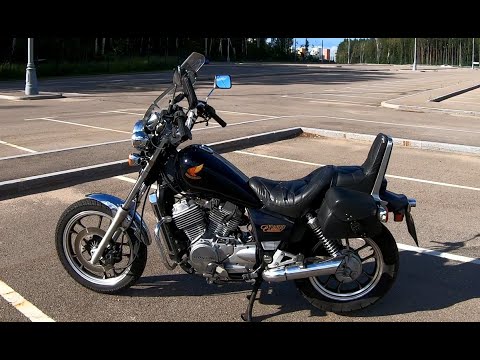 Видео: Тень первая (HONDA NV400C)