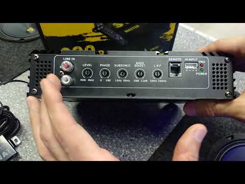 Видео: Усилитель Swat M-1.500 в новом дизайне.