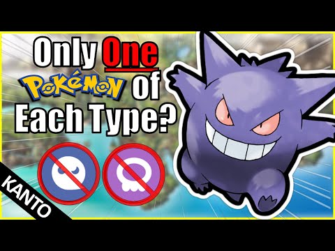 Видео: Могу ли я победить Канто в Heart Gold, используя только ОДНОГО покемона каждого типа?