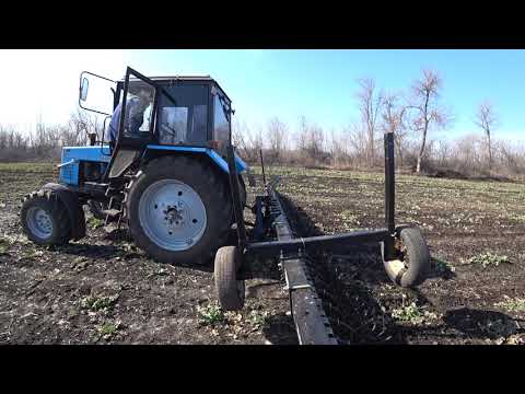 Видео: РОТАЦІЙНА БОРОНА ПО РІПАКУ