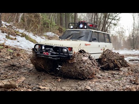 Видео: ТОЛПА ТРОФИСТОВ НА БЕЗДОРОЖЬЕ!!! RC-прогулка по осеннему гряземесу.