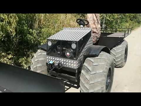 Видео: Каракат болотоход Скиф 460С