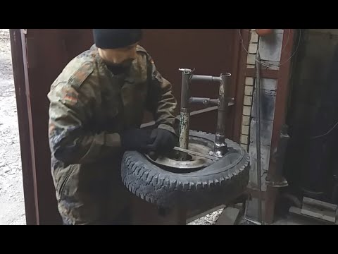Видео: Шиномонтаж для гаража