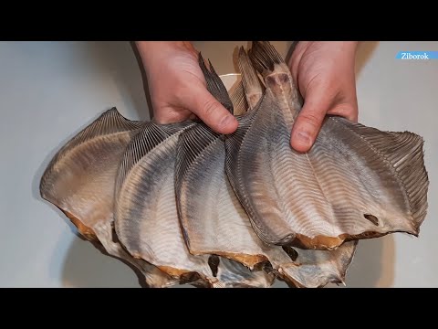 Видео: Вяленая камбала Копченая жидким дымом в Домашних условиях. Сыровяленая рыба