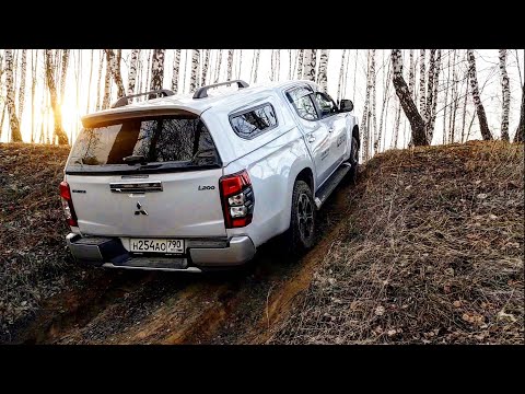 Видео: Mitsubishi L200 2.4D на OFFROADe//НАМ ХОТЕЛОСЬ РАЗВЕРНУТЬСЯ...