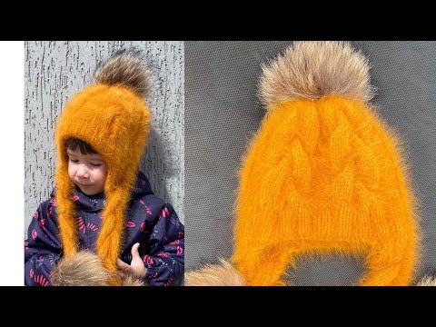 Видео: Подробный мастер класс детской шапочки спицами