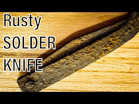 Видео: Реставрация ножа после 80 лет в земле!