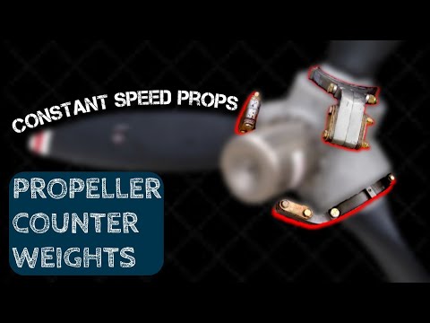 Видео: ПРОТИВОВЕСЫ ВИНТА - ВИНТЫ ПОСТОЯННОЙ СКОРОСТИ