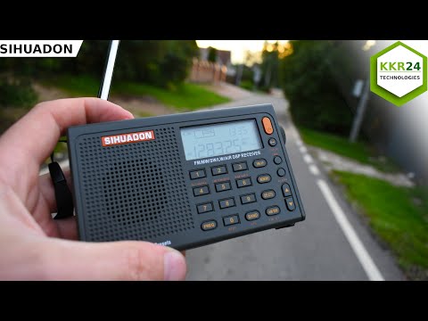 Видео: ХИТ ПРОДАЖ!!! Радиоприемник SIHUADON R-108