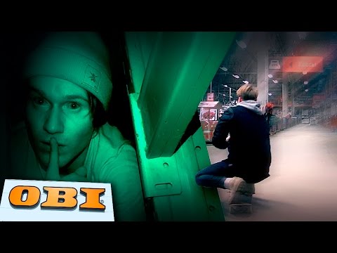 Видео: Жесткая ночь в закрытом гипер маркете OBI / 24 hours in OBI