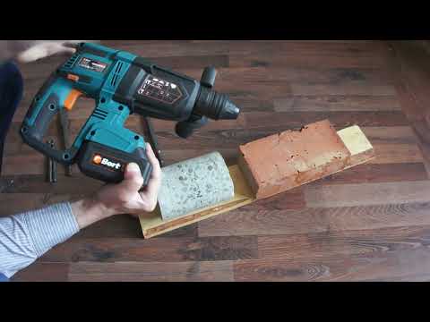 Видео: Немного о перфораторе Bort BHD-20Li-BL