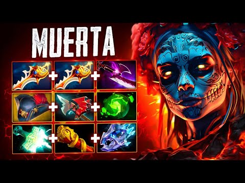 Видео: 12 слотов на МУЭРТЕ.. Герой БЕЗ КОНТРПИКОВ? MUERTA Dota 2