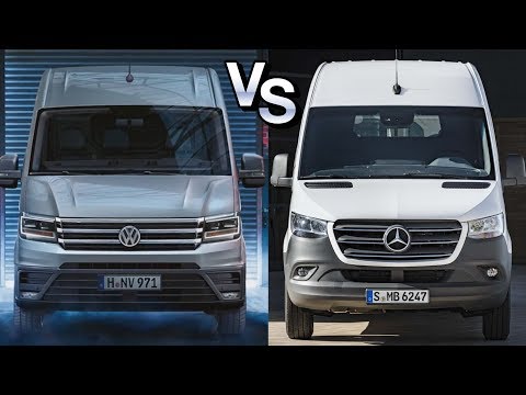 Видео: Мерседес Спринтер 2018 vs Фольксваген Крафтер 2018 || Mercedes Sprinter 2018 vs Volkswagen Crafter