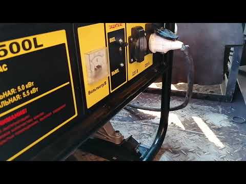 Видео: бензиновый генератор huter ( хютер ) 5.5 кВт обзор
