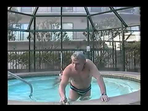 Видео: Дмитрий Хворостовский  . Заплыв перед репетицией "Севильского Цирюльника " Сан-Франциско 1997г .